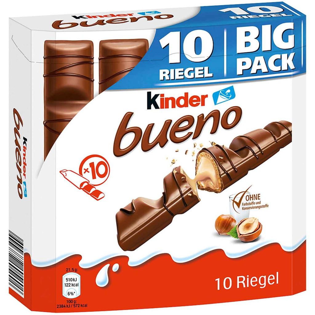 kinder bueno Big Pack 10er Produktbild 