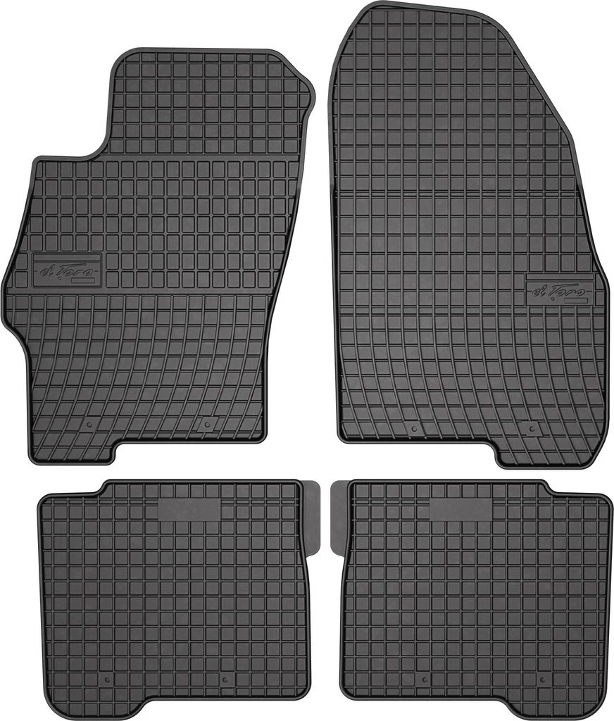 FROGUM Gummimatten Autofussmatten für Fiat Linea 2007-2015