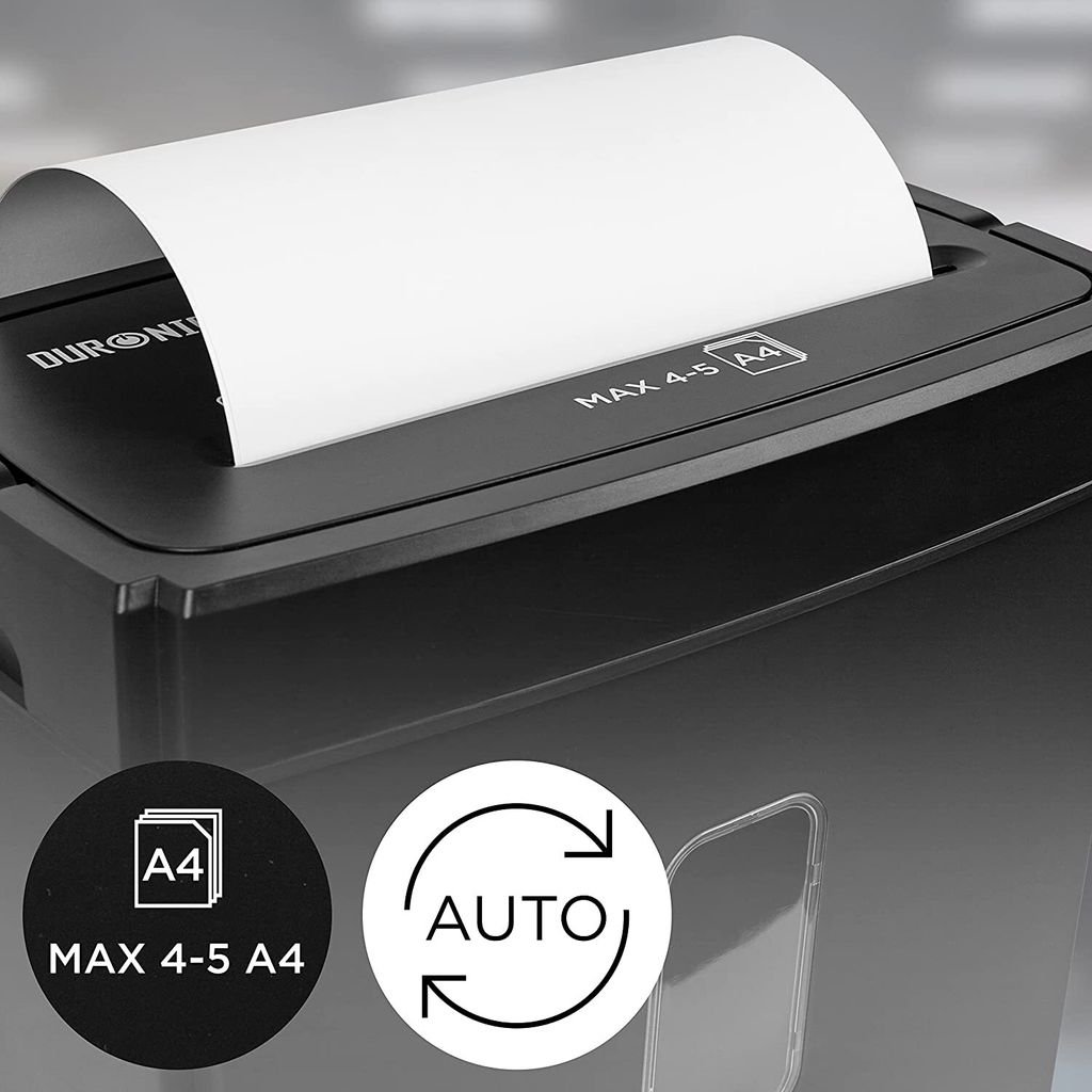 Duronic PS657 Aktenvernichter | 5 x A4 Blatt | 15 Liter Produktbild 3