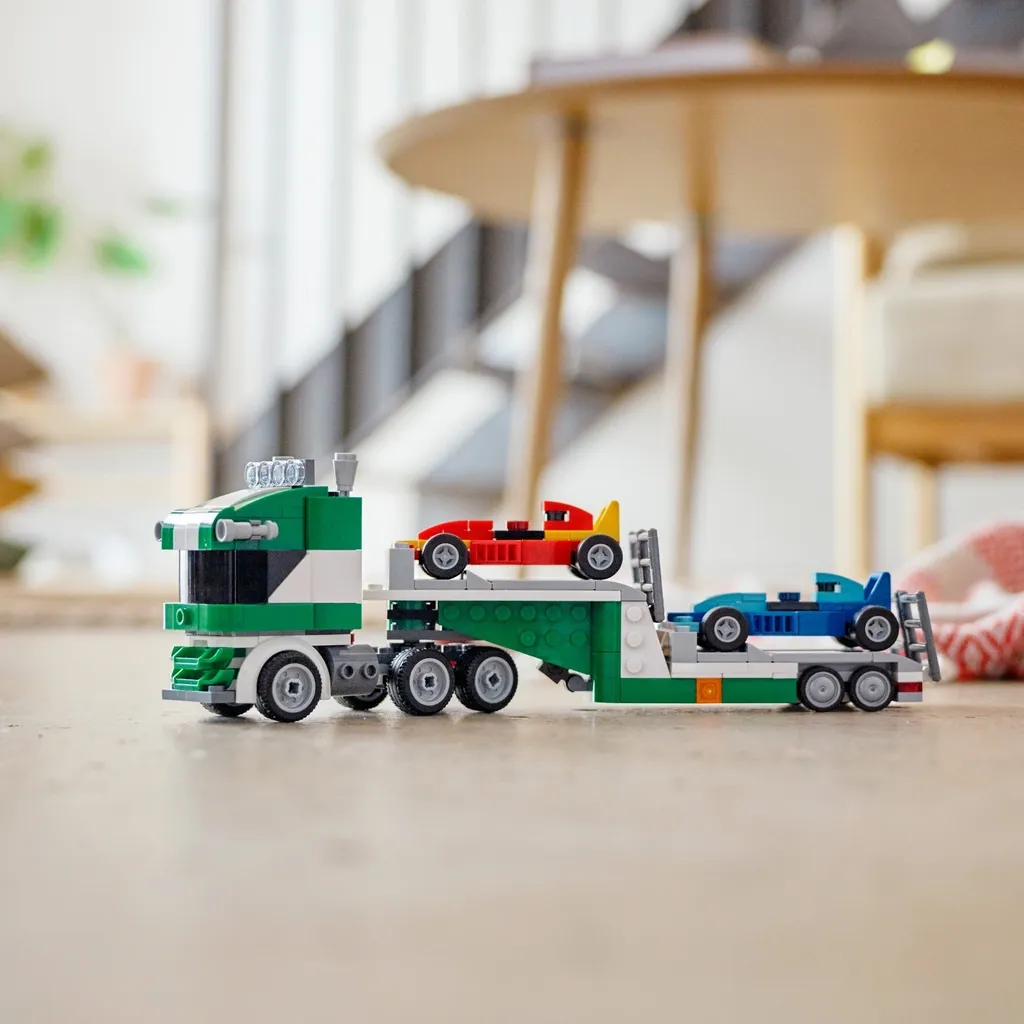 Jeu de construction camion de transport LEGO Creator 3 en 1 modulable - 14