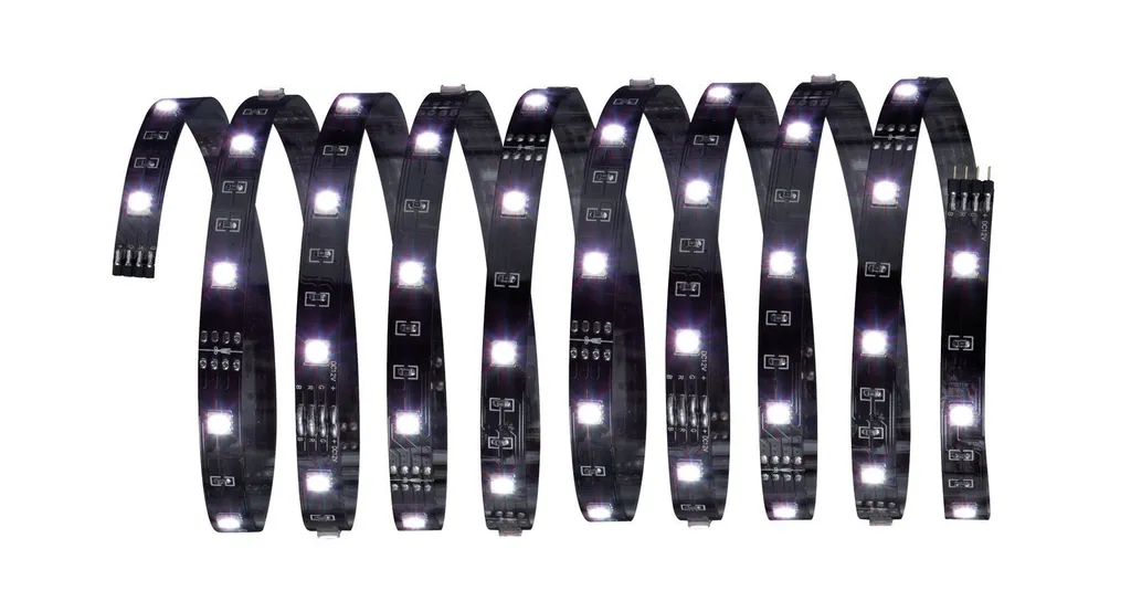 Paulmann YourLED ECO Striscia LED nera 3m 21,6W 630lm RGB 90LEDs autoadesiva accorciabile