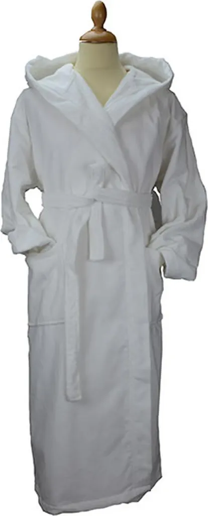 A&R 029.50 Accappatoio velluto DeLuxe Bianco Vero XS - Shop Online