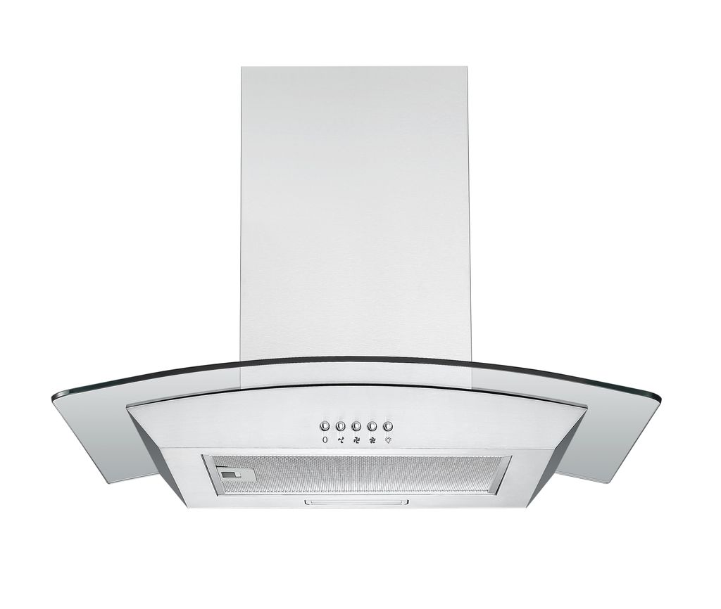 Respekta Kaminhaube Nova, Edelstahl, 60 cm Produktbild 
