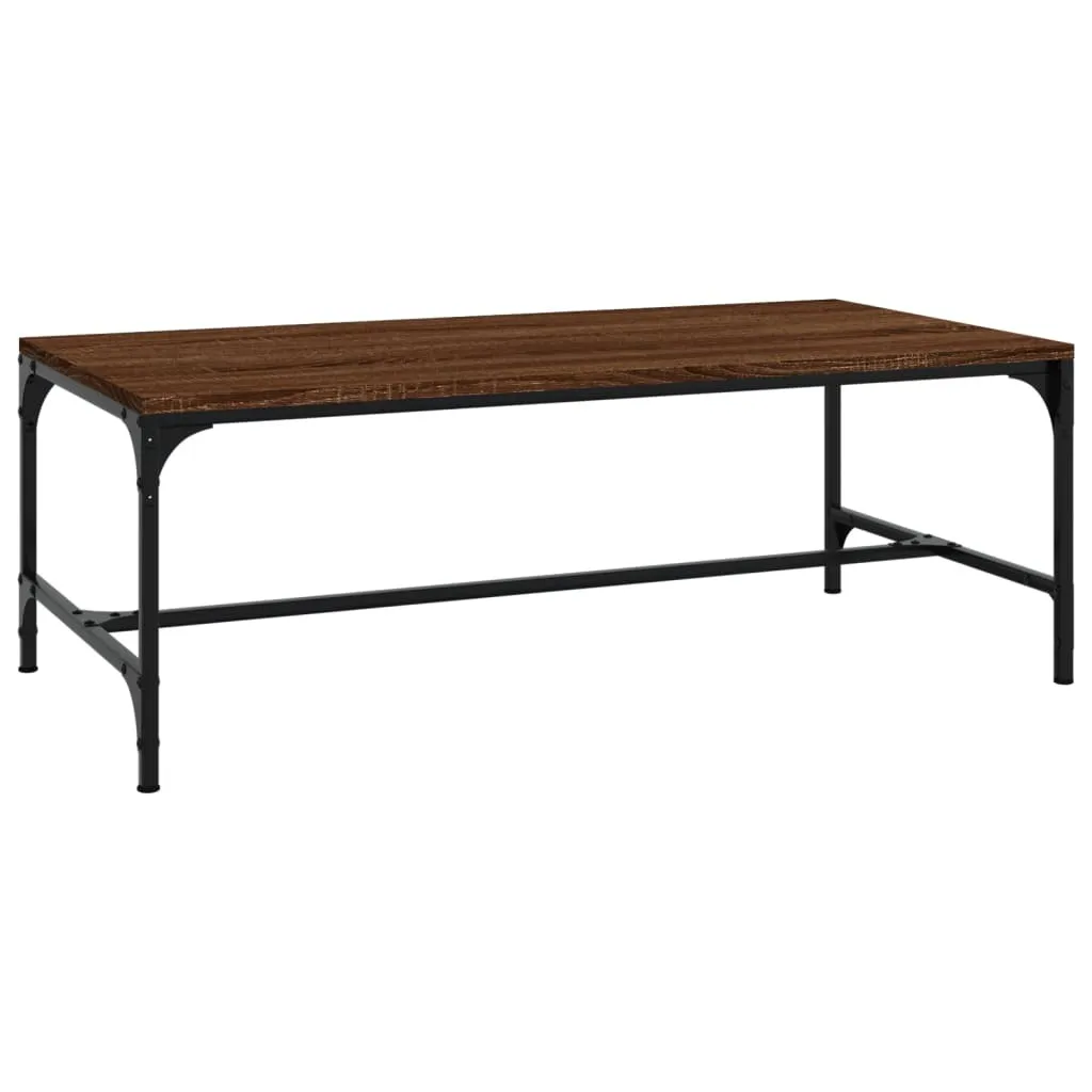 Tavolino Salotto Rovere Marrone 100x50x35cm | Design Moderno SYFAX™