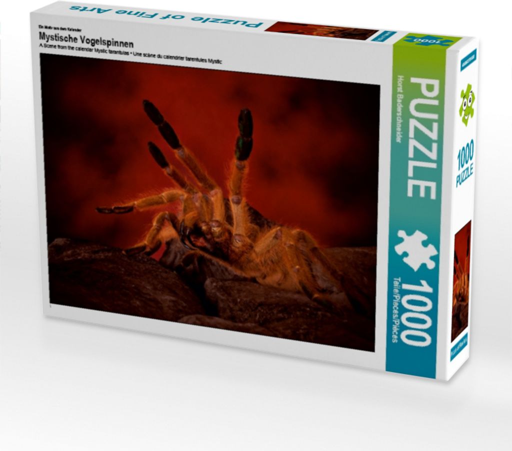 Calvendo Ein Motiv aus dem Kalender Mystische Vogelspinnen 1000 Teile Puzzle quer 640x480mm, Baderschneider Horst; 7348334