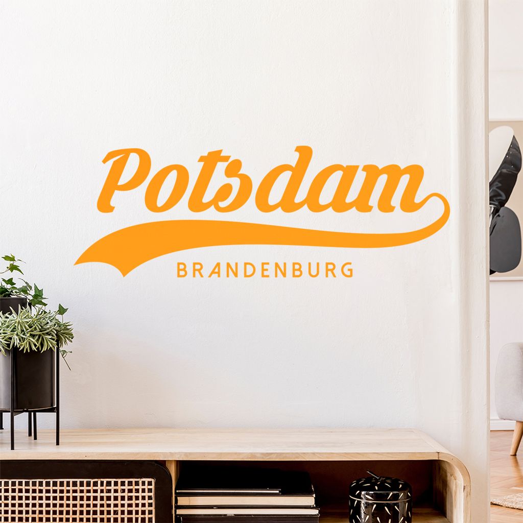 Potsdam Brandenburg Wandtattoo Wandaufkleber Wall Sticker - Dekoration, Küche, Wohnzimmer, Schlafzimmer, Badezimmer