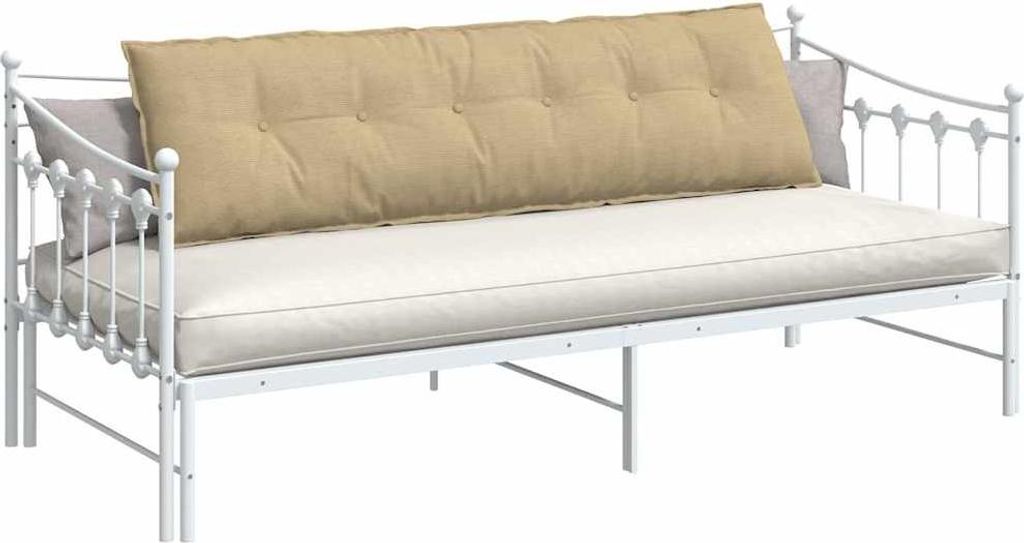 Langlebige Rückenkissen Grau-Grün 180 x 50cm Cordstoff - Möbel259330 - Dekokissen