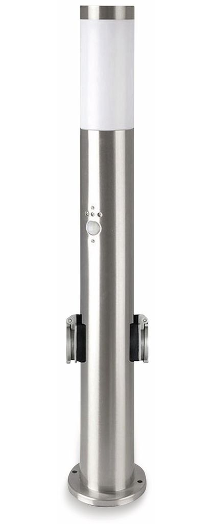 V-TAC stĺpikové vonkajšie svetlo VT-838, IP44, E27, PIR Obrázok produktu 