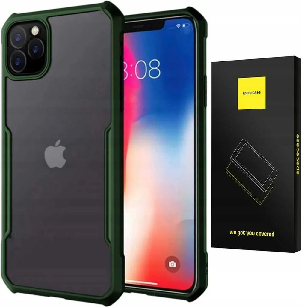 Protection iPhone 12 Pro Max SPACECASE Beetle Verte pour Usage Quotidien
