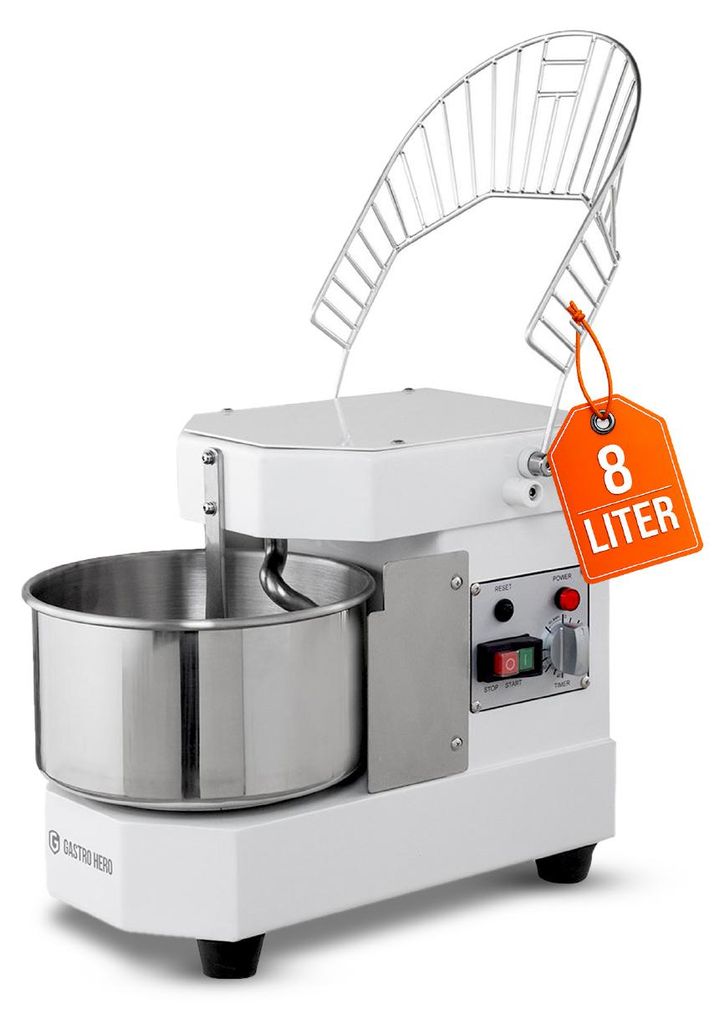GastroHero Teigknetmaschine ECO 8 – 8 Liter, 230 V, fester Produktbild 