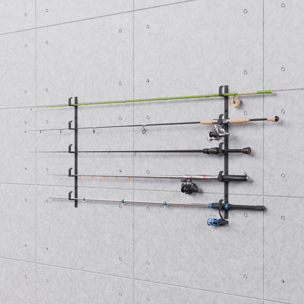 Angelrutenhalter Rutenhalter Rutenstnder Wand-
