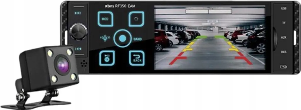 Autoradio 1-DIN Bluetooth Xblitz RF350 et Kit Caméra de Recul Intégré