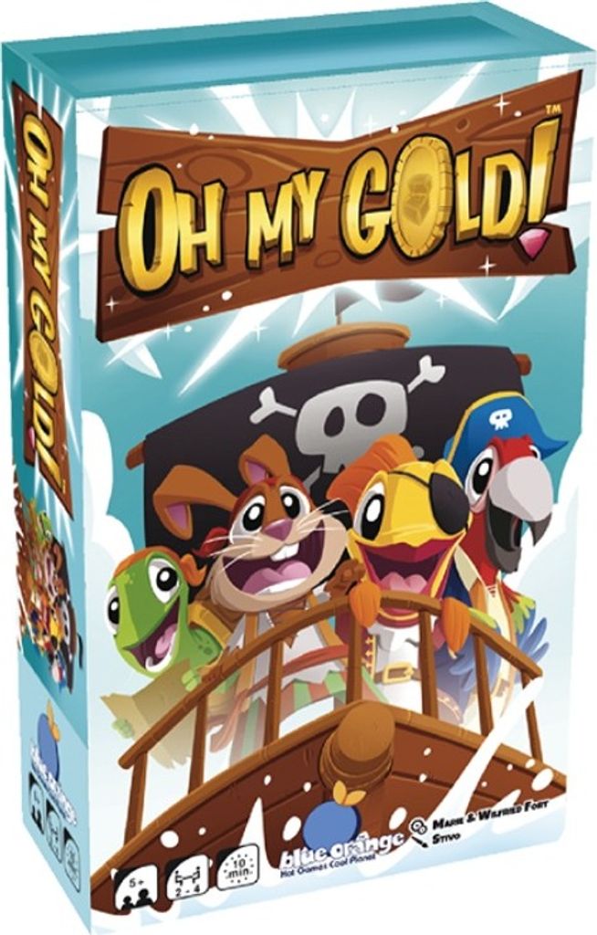 BLOD0069 - Oh My Gold! - Kartenspiel, für 2 bis 4 Spieler, ab 5 Jahren