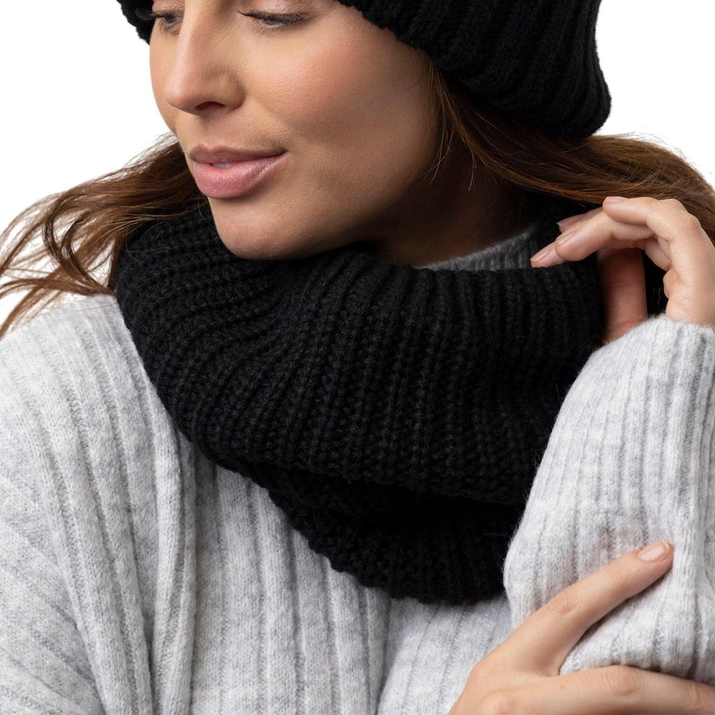 Damen Chunky Halswärmer - Schwarz