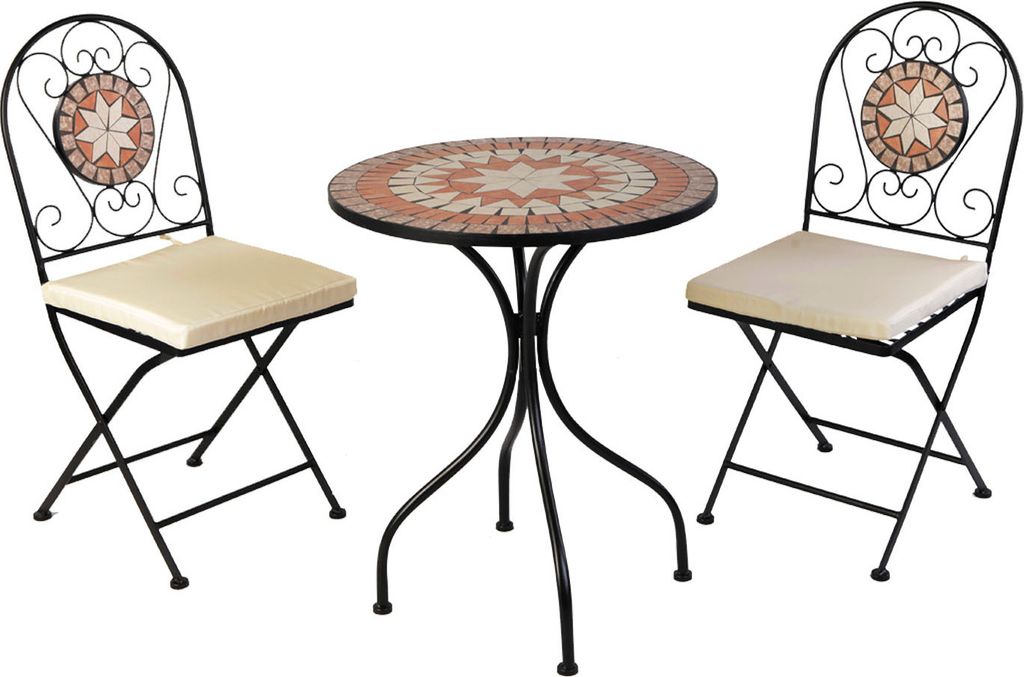 Mosaik Sitzgarnitur Set 5-teilig