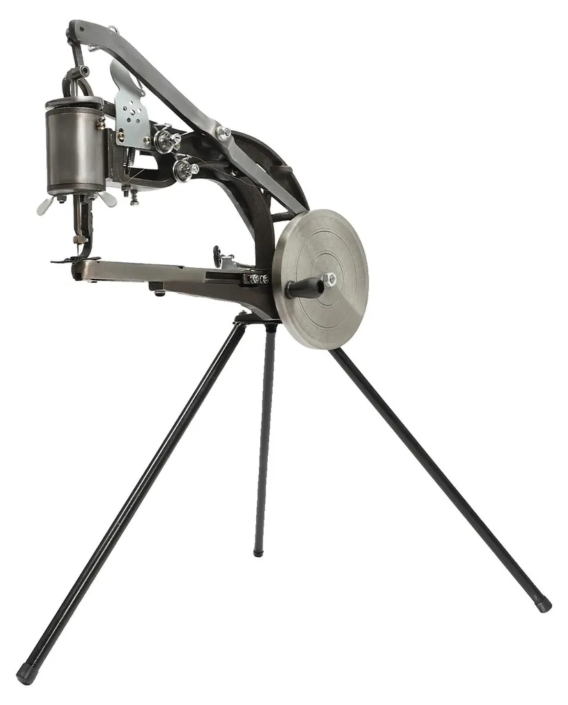Machine à coudre maroquinerie manuelle noire pour cuir épais - Modèle M1