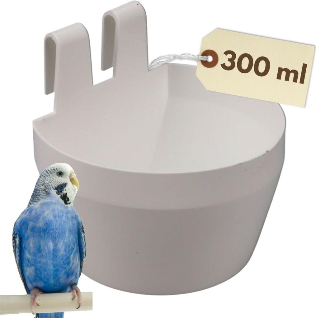 Vogeltränke Käfig Futterstation Vögel Gitteerbefestigung Produktbild 