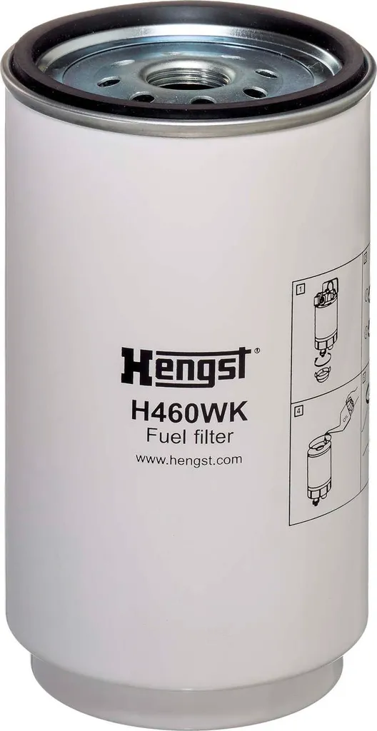 Filtre à carburant HENGST H460WK pour moteurs diesel haute performance