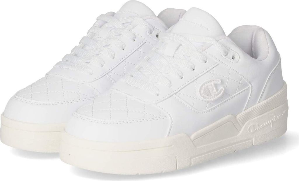 Champion Damen Low Sneaker HERITAGE Weiß Synthetik Größe: 36