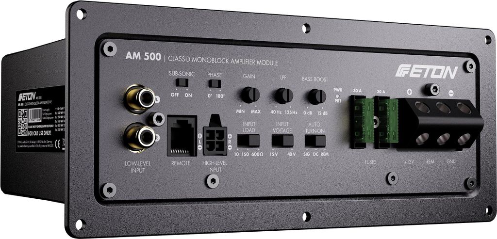 ETON AM 500 | 1-Kanal Class-D Aktiv-Verstärkermodul