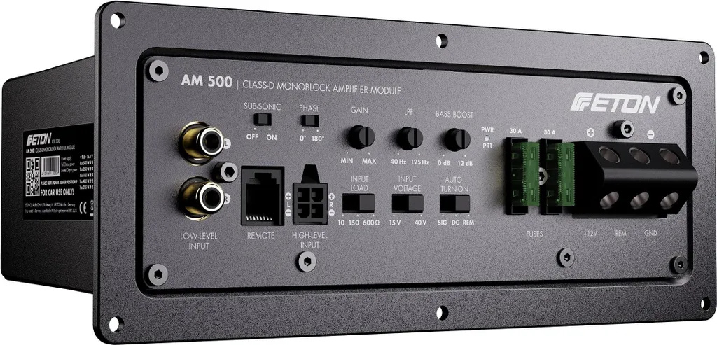 Eton AM500 Ampli Intégré 500 Watts RMS Haute Performance Technologie D