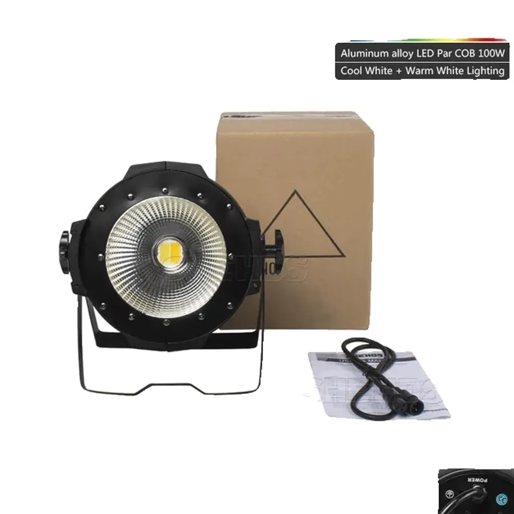 Blinder LED 4x100W 200W Anti-Surchauffe Blanc Froid Chaud Prise EU