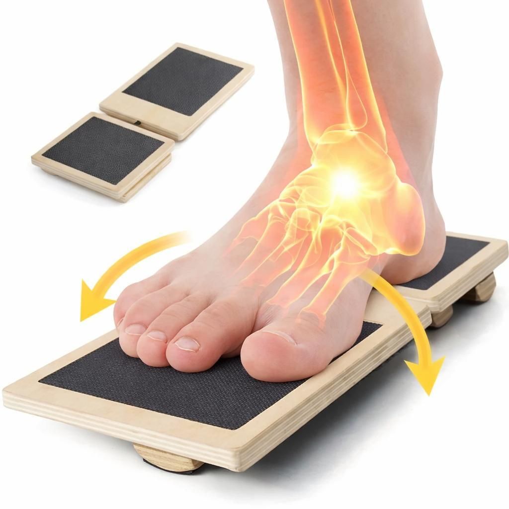 Balance Board Bois Appareil d'équilibre l Planche à bascule Image du produit 