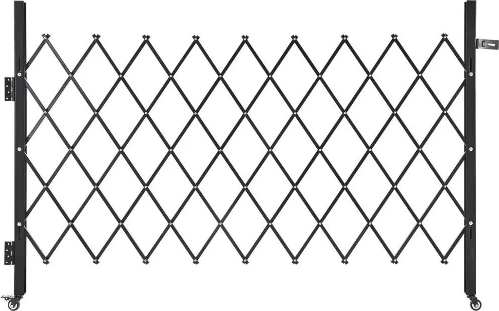 Évitez les intrusions avec cette grille escamotable verrouillable