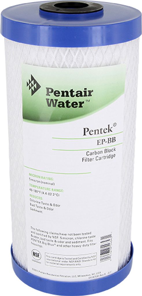 Pentek 10 Zoll Big Blue Carbon Block Wasserfilter EP-BB 5 Produktbild 