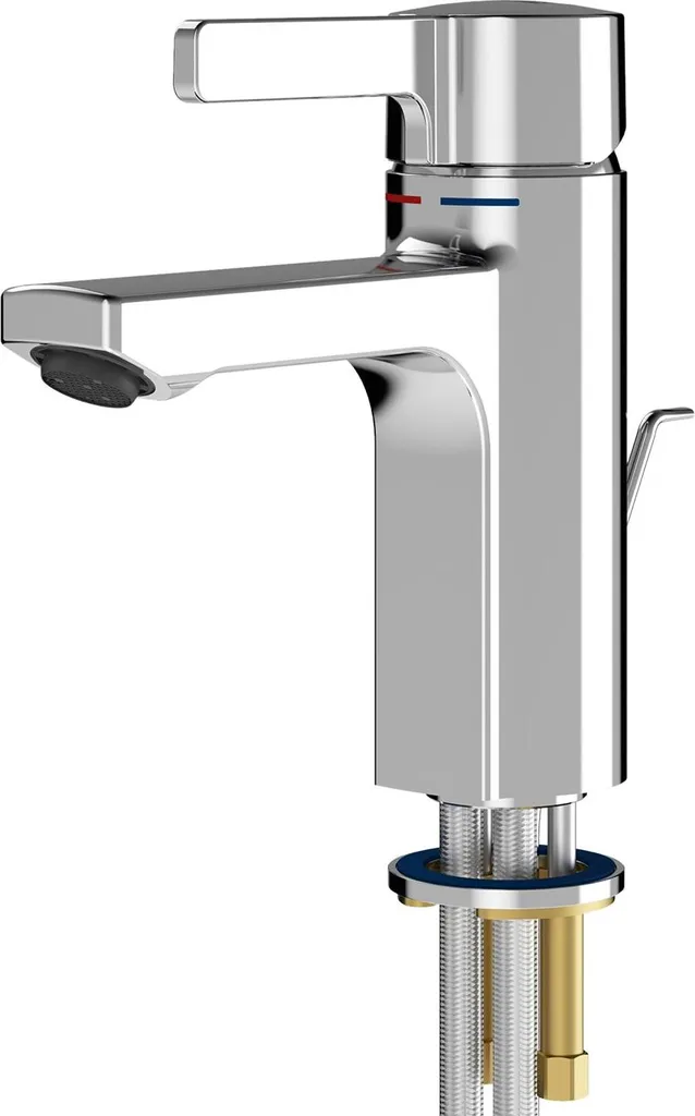 Mitigeur lavabo 125 mm KWC AR F5 idéal pour rénovation salle de bains