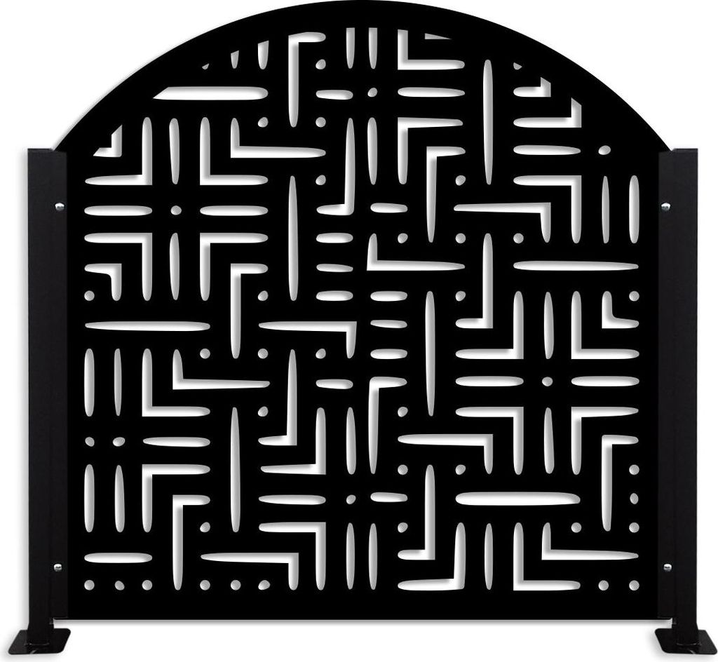 DEKOPLAST Geländer gebogen Mod. INSIDEOUT – 118x118 cm