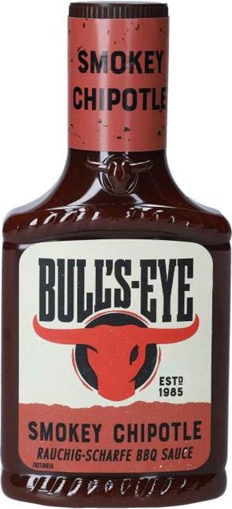 Bull's Eye Smokey Chipotle Barbecuesauce 300ml Produktbild 