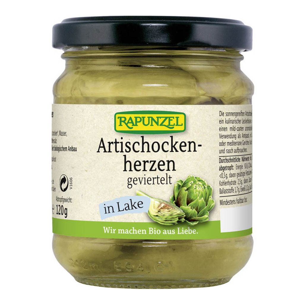 Rapunzel 1204060, Artischocke, 200 g, Italien, 22 kcal, 92 Produktbild 