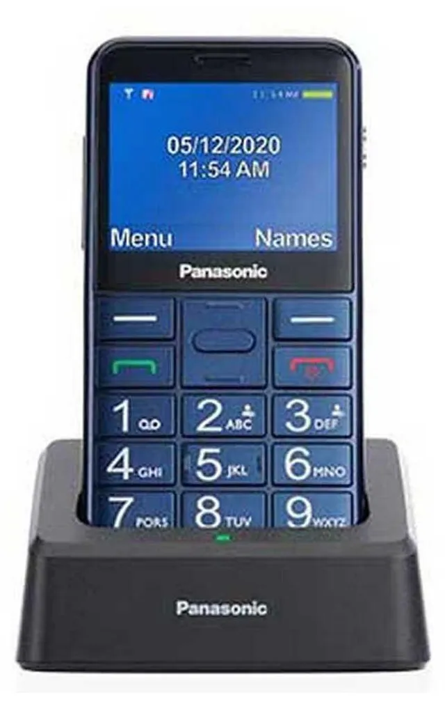 Panasonic KX-TU155EXC Bleu : Fini les Difficultés avec ce Mobile Senior