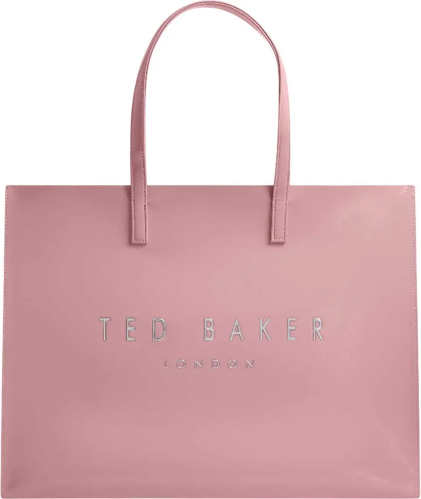 Ted Baker borsa shopper Crikon Crinkle Extra Large Icon Bag Pink rosa