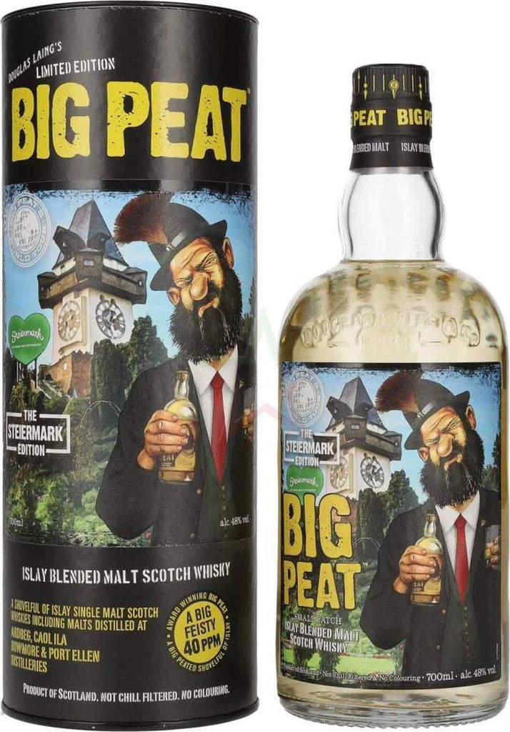 Douglas Laing BIG PEAT The Steiermark Edition Islay Blended Malt Limited Edition 48.00 % 0,70 lt.