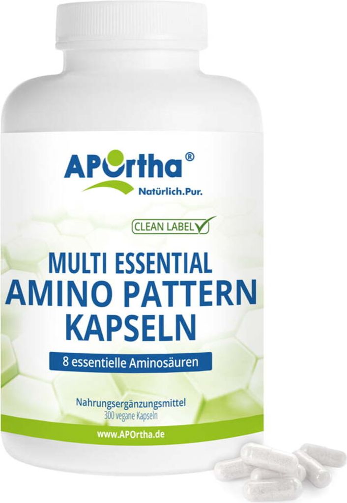 Multi essential Amino Pattern 500 mg - 300 vegane Kapseln