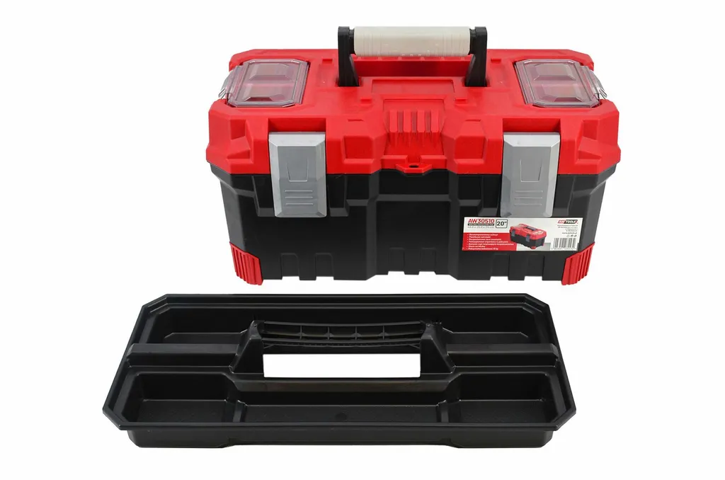 Awtools Cassetta degli attrezzi Prof. 22" 55X29X28Cm