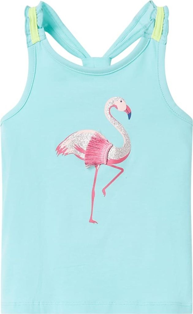 Kinder-Tanktop Helles Minzgrün 140