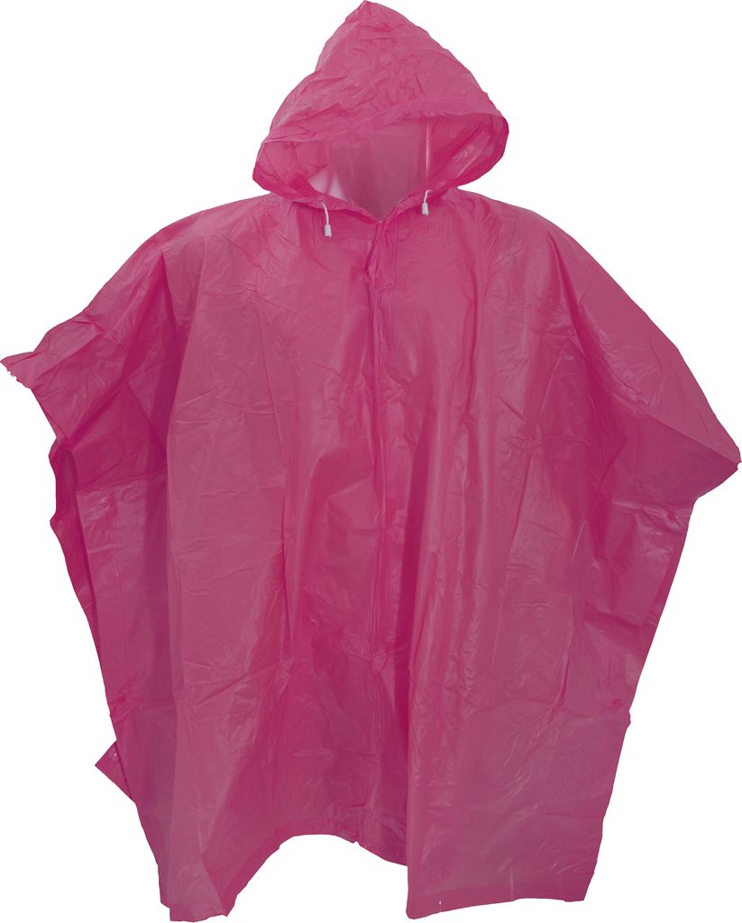 Splashmacs Uni Regenponcho / Regenschutz, besonders leicht PC123 (Einheitsgröße) (Fuchsia)