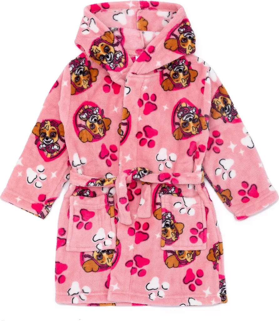 Paw Patrol Peignoir à capuche rose pour fille NS7395 taille 104 cm