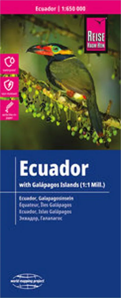 Carte Équateur Galápagos : ne vous perdez plus sans réseau internet