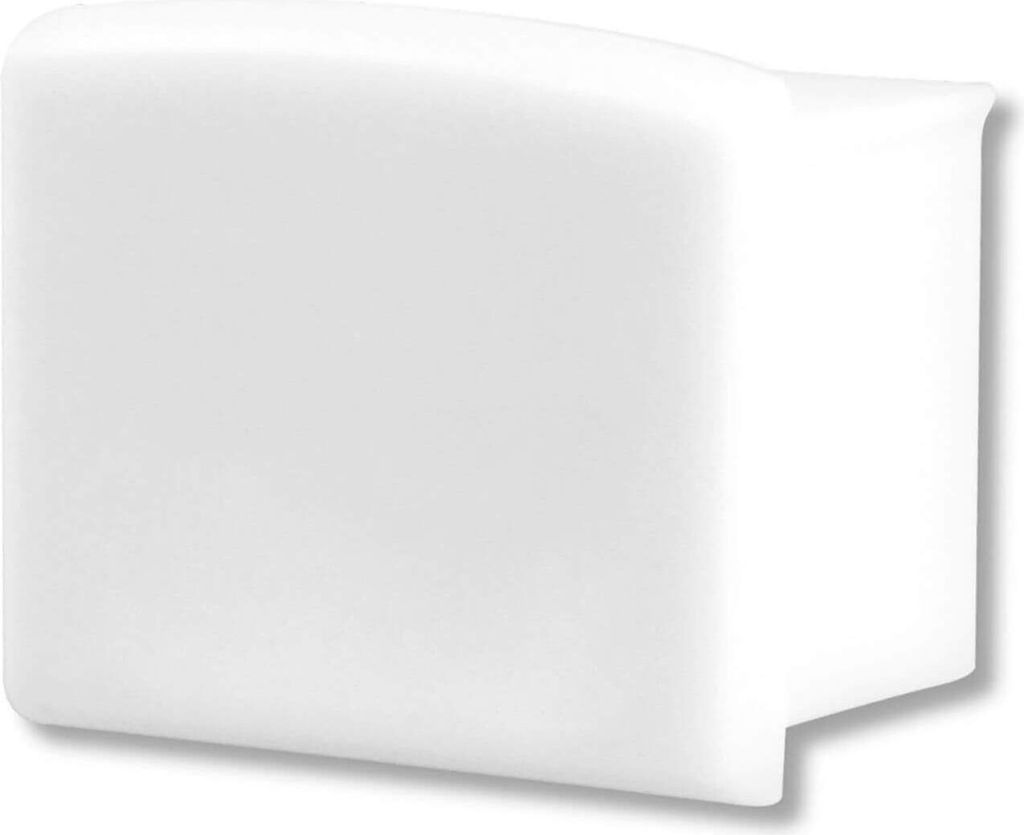 ISOLED Endkappe EC10W weiß für Profil SURF12 BORDERLESS, 1 STK