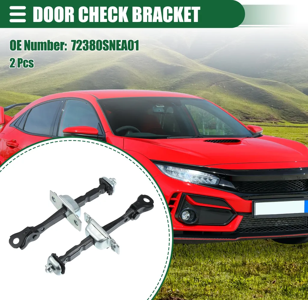 Fixation de Retenue Porte Honda Civic 2006-2011 Pièce Métal Argentée
