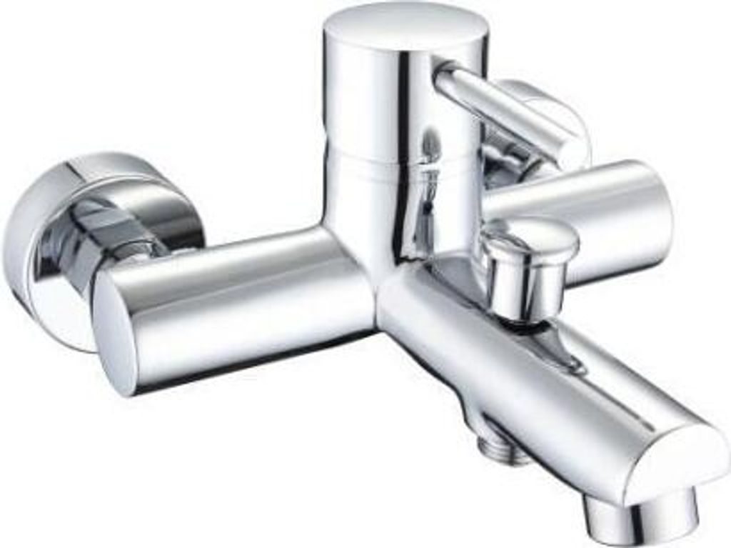 Primaster Badewannenarmatur Oslo verchromt