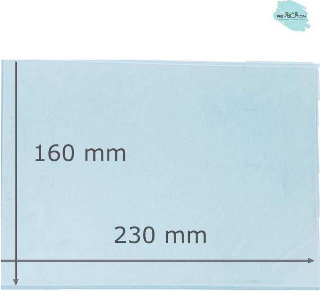 Glasplatte | Glasregal | Glasscheibe - satiniertes Glas - 8 mm Stärke - (228,60 EUR / qm - Mindestbfl. 0,25 qm - Kantenb 5,35 EUR / lfm.) - Viele ...