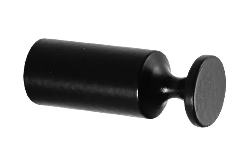 Sanela SLZN 68N Gancio Bagno Nero Opaco Acciaio Inox | Shop Online