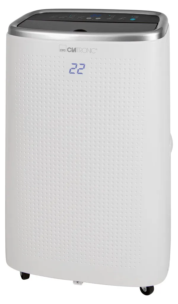 Clatronic CL 3750 Climatiseur Mobile WiFi 12000 BTU avec Tuyau d'Évacuation