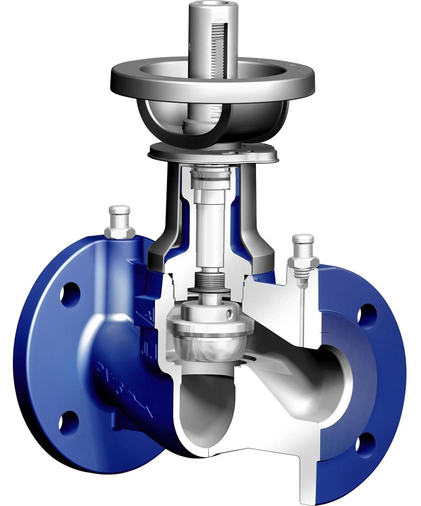 ARI Strangregulierventil Astra, DN 80, PN16, GG25, bis 130°C, Baul. F1, m. Anzeigevorr., 1 Stk.