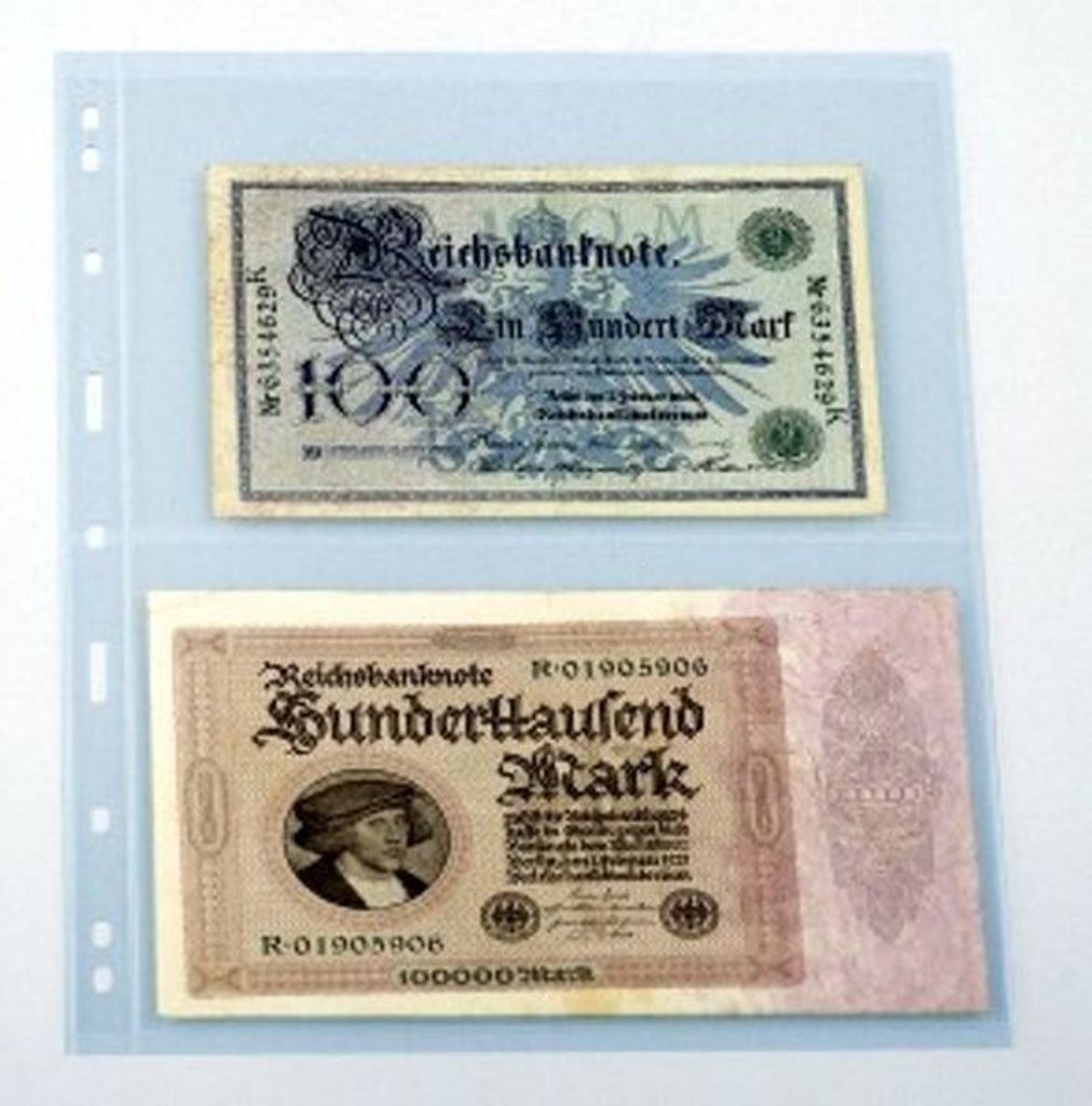 Lindner 092 UNIPLATE Blätter-glasklar